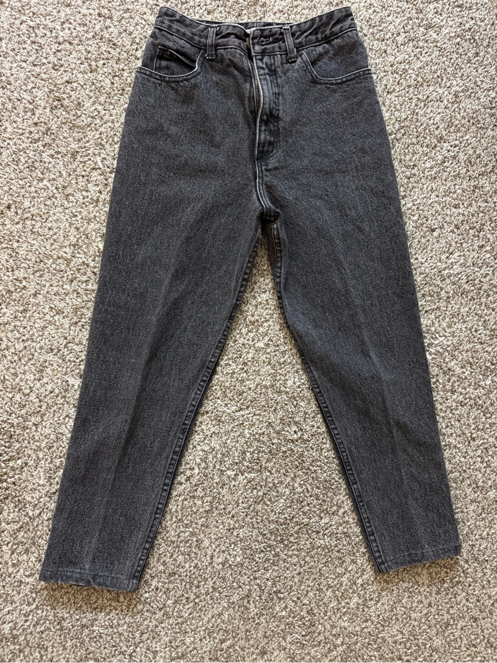 Vintage Georges Marciano for Guess Black Washed Denim w/ Red Triangle Logo
